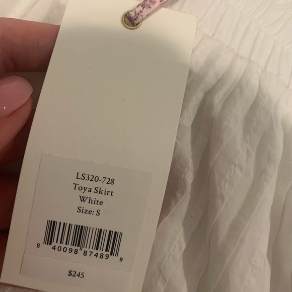 LOVE SHACK FANCY Toya Skirt - Picture 7 of 7